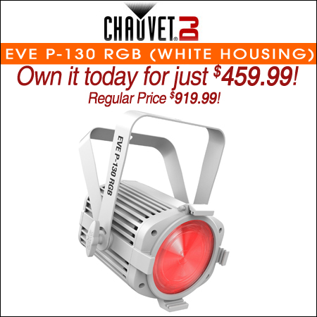 Chauvet DJ EVE P-130 RGB (White Housing)