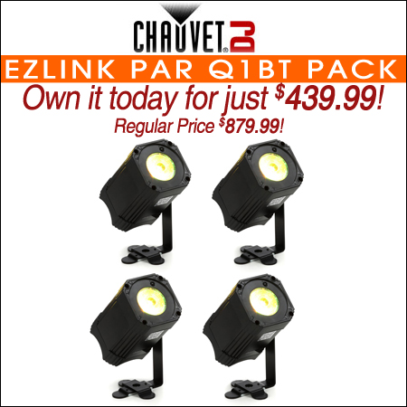 Chauvet DJ EZLink Par Q1BT Pack