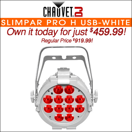  Chauvet DJ SlimPAR Pro H USB White 