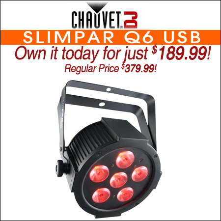 Chauvet DJ SlimPAR Q6 USB