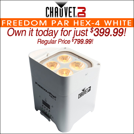 Chauvet Freedom Par Hex-4 White 