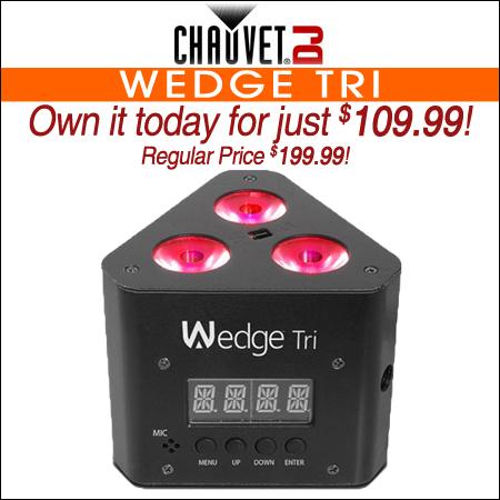 Chauvet DJ Wedge Tri 