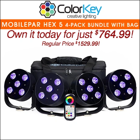 ColorKey MobilePar HEX 5 4-Pack Bundle With Carrying Bag