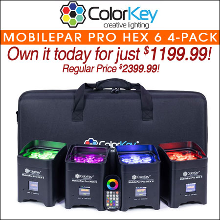 ColorKey MobilePar Pro HEX 6 4-Pack