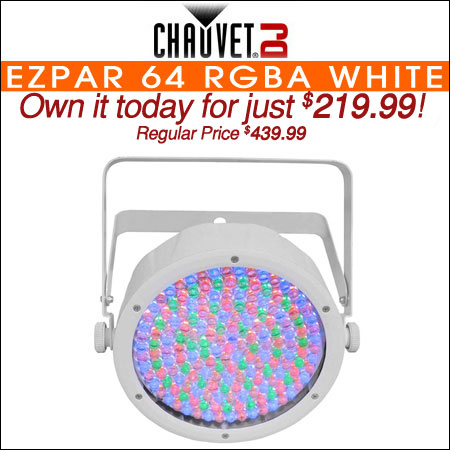  Chauvet EZpar 64 RGBA White 