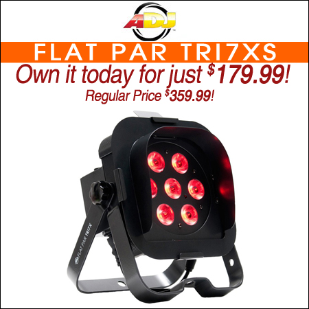 American DJ Flat Par TRI7XS 