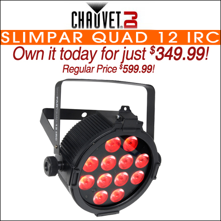  Chauvet Slimpar Quad 12 IRC 