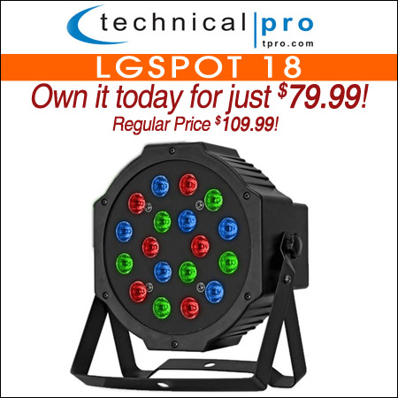  Technical Pro LGSpot 18 