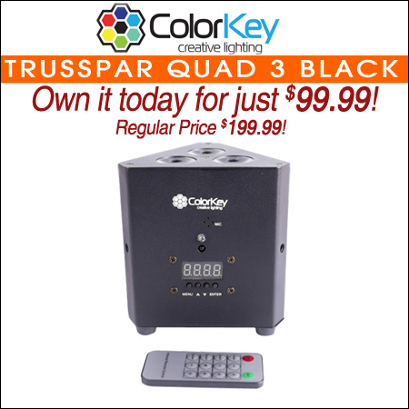 ColorKey TrussPar QUAD 3 Black