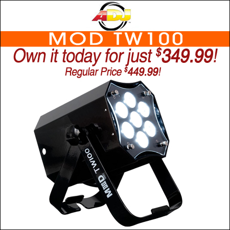  ADJ American DJ MOD TW100 LED Par Can 
