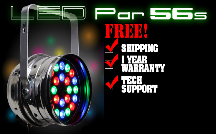 Irradiant LED Par 56s