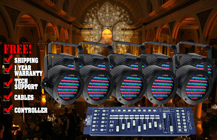  Chauvet LEDsplash 86B Uplighting System