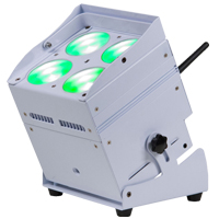ColorKey MobilePar HEX 4 RGBAW+UV LED Light (White)
