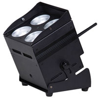 ColorKey MobilePar Hex 4 Stage Light - Black