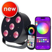 ColorKey MobilePar HEX 5 Battery-Powered LED Par Light
