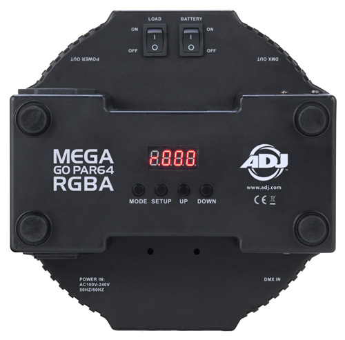 American DJ Mega Go Par 64 RGBA Four Pack
