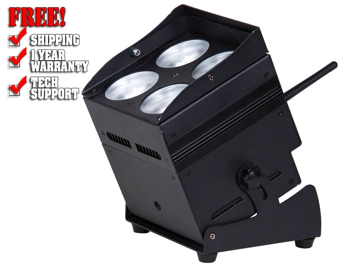 ColorKey MobilePar Hex 4 Stage Light - Black