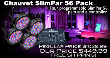 Chauvet Slimpar 56 Black