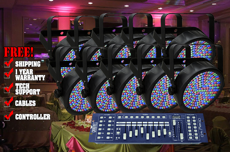 Chauvet SlimPar 64 Uplighting System