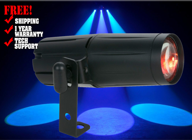 ADJ Pinspot LED Quad DMX Stage Light