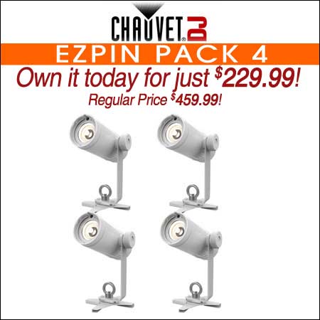 CHAUVET DJ EZPin Pack 4