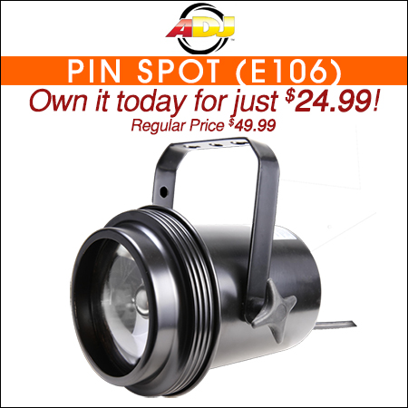 ADJ Pin Spot (E106)