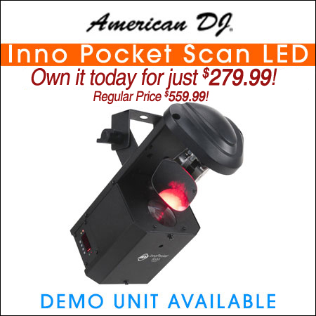 American DJ Inno Pocket Scan LED