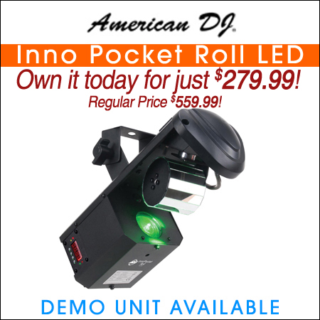  American DJ Inno Pocket Roll LED