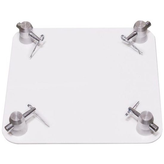 Global Truss White Lighting Truss 6.56 Ft F34 Totem System