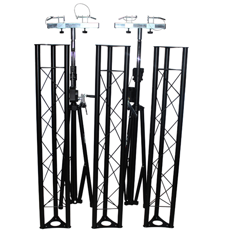 ProX Lighting system Triangle Truss with Crank up system 5ft 10ft 15ft wide