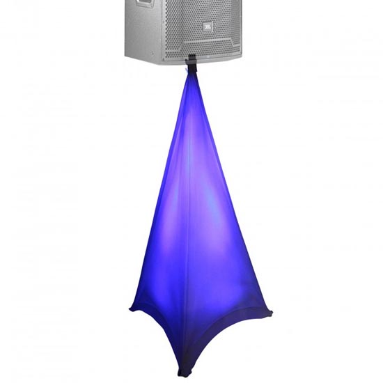 ProX Tripod Speaker and Lighting Stand Lycra Cover Scrim 3 sided