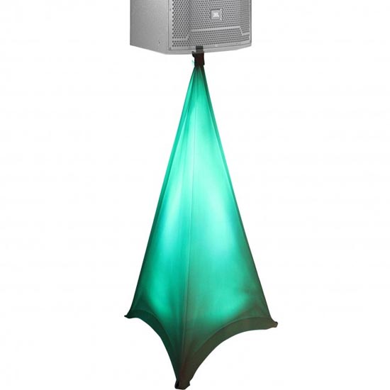 ProX Tripod Speaker and Lighting Stand Lycra Cover Scrim 3 sided