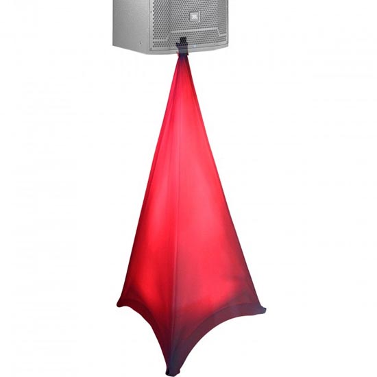 ProX Tripod Speaker and Lighting Stand Lycra Cover Scrim 3 sided