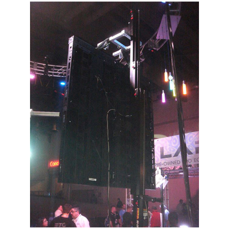 21FT Line Array Frontal loading Lifting Tower System