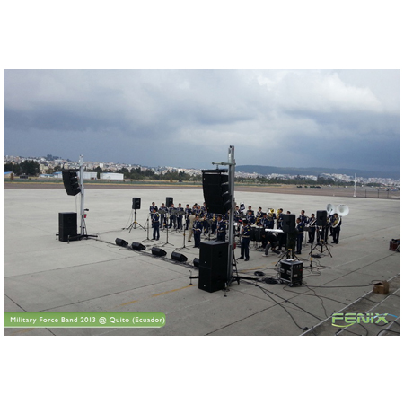 21FT Line Array Frontal loading Lifting Tower System