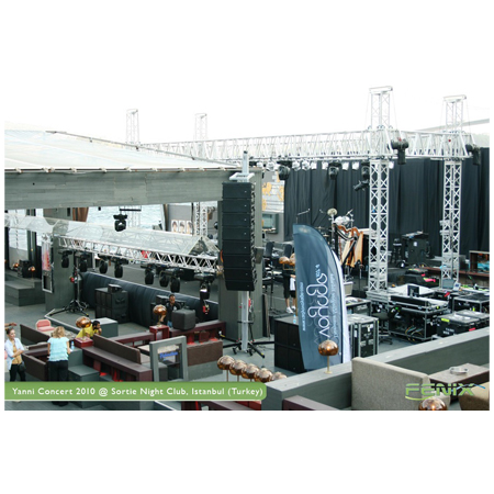 21FT Line Array Frontal loading Lifting Tower System