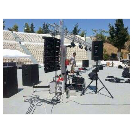 21FT Line Array Frontal loading Lifting Tower System