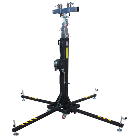 XT-CRANK22FT-400 Heavy Duty 22FT high truss crank up lighting stand 400lbs load 