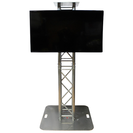 UNIVERSAL TV/MONITOR MOUNT FOR 12" TRUSS OR SPEAKER STANDS