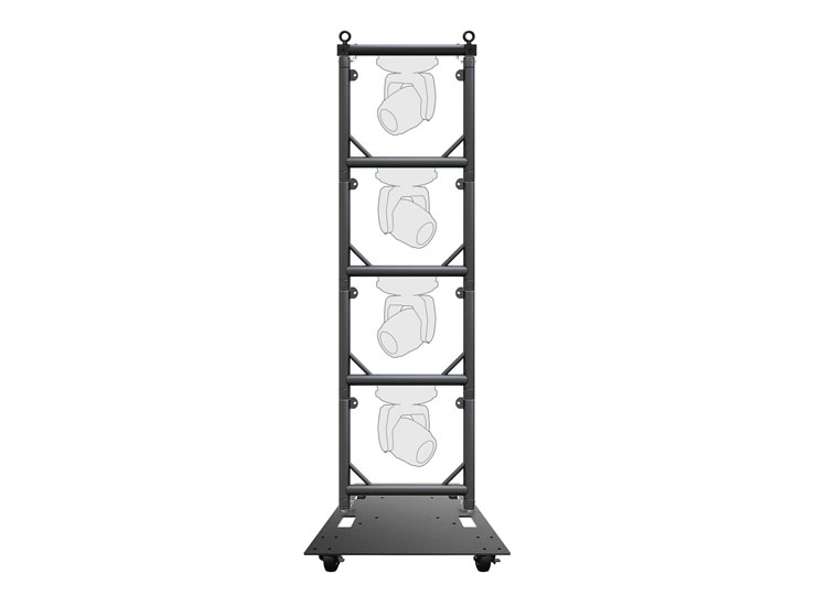 Global Truss Modular Lighting Quick Grid for Moving Heads in Black Package
