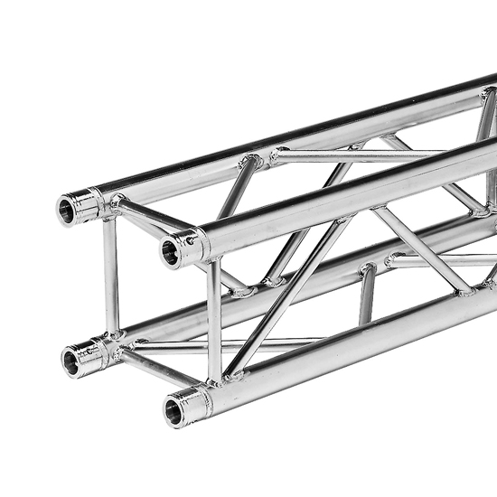 Global Truss SQ-4112 6.56FT 2.0m F34 Square Truss Segments + White Covers 4 Pack