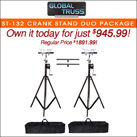 Global Truss ST-132 Crank Stand Duo Package