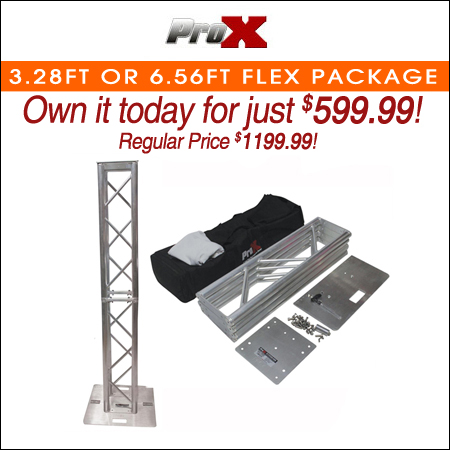  ProX 3.28FT or 6.56FT Flex Tower Platform Truss Totem Package 