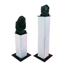 Novopro Black podium stand for lighting equipment