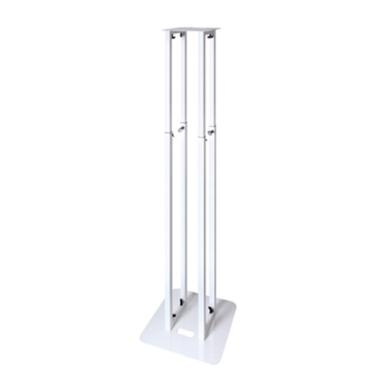 Novopro PS1 XXL Adjustable Podium Stands Duo Package