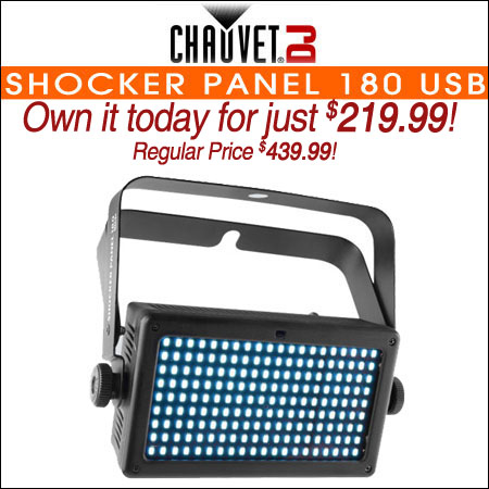  Chauvet Shocker Panel 180 USB