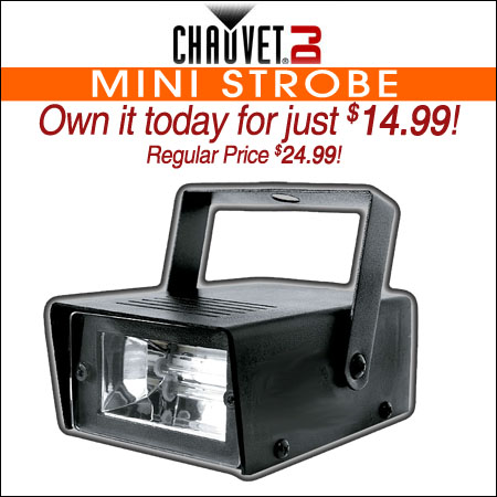  Chauvet DJ MiniStrobe 