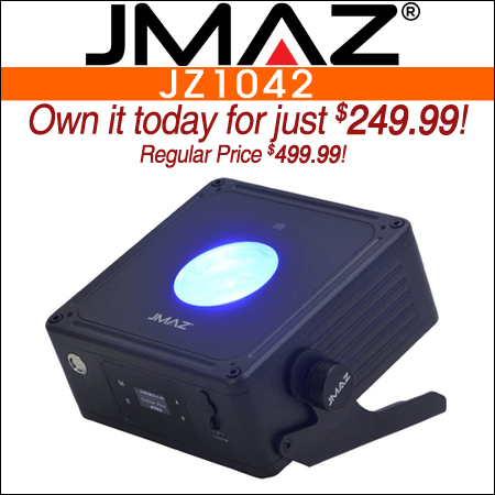 JMAZ Lighting JZ1042 MAD PAR PUCK 20W RGBAL+C LED Battery Powered IP65 Outdoor Uplight