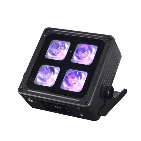 JMAZ Lighting JZ1040 MAD PAR 4IP 60W RGBWA+UV LED Battery Powered Outdoor Uplight