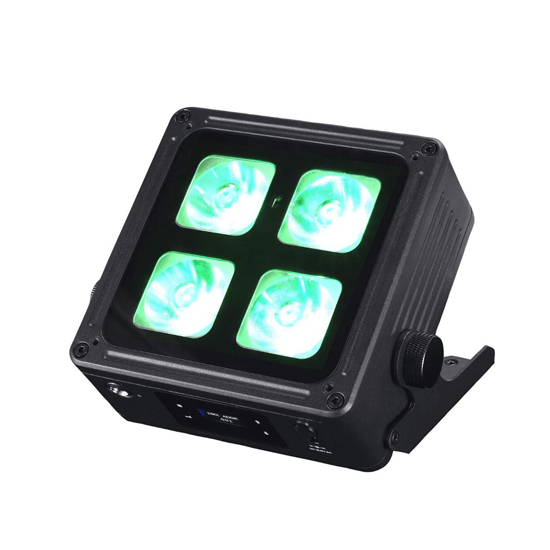 JMAZ Lighting JZ1040 MAD PAR 4IP 60W RGBWA+UV LED Battery Powered Outdoor Uplight